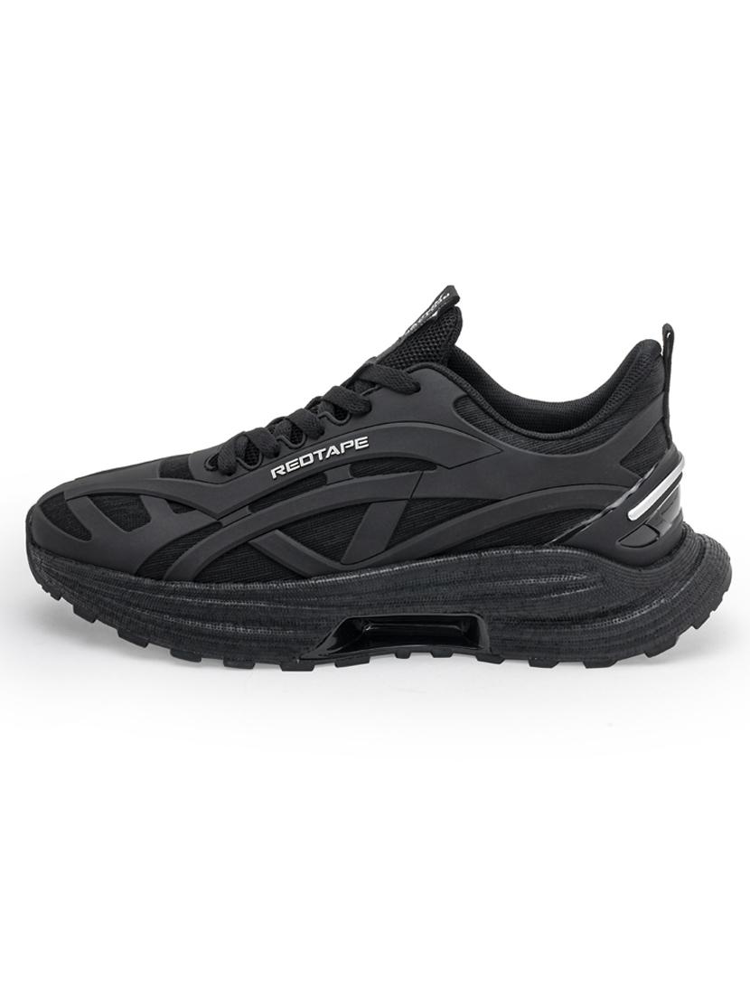 men black lace up sport shoe - 21913776 - Standard Image - 3