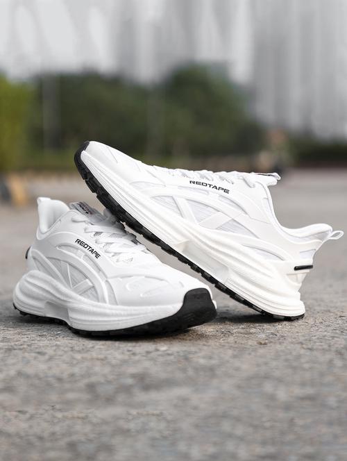 men white lace up sport shoe - 21913780 - Standard Image - 0