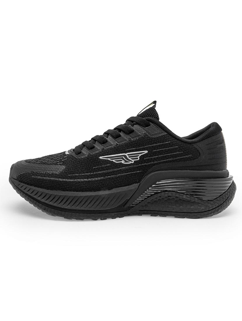 men black lace up sport shoe - 21913792 - Standard Image - 3