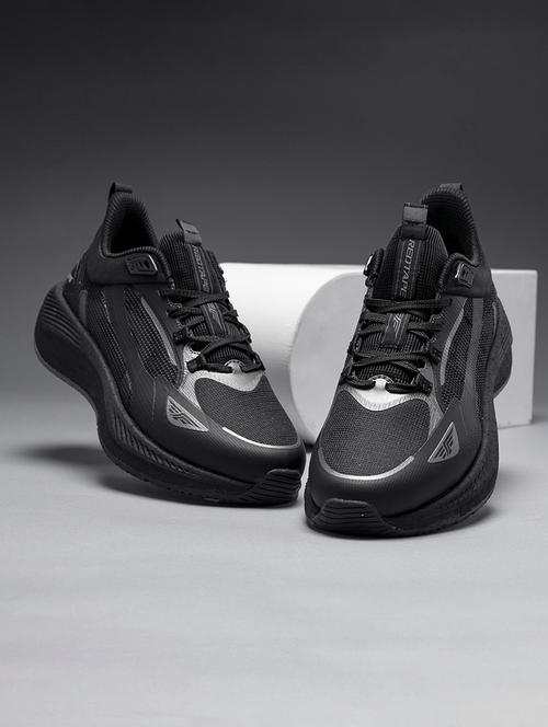 men black lace up sport shoe - 21913832 - Standard Image - 0