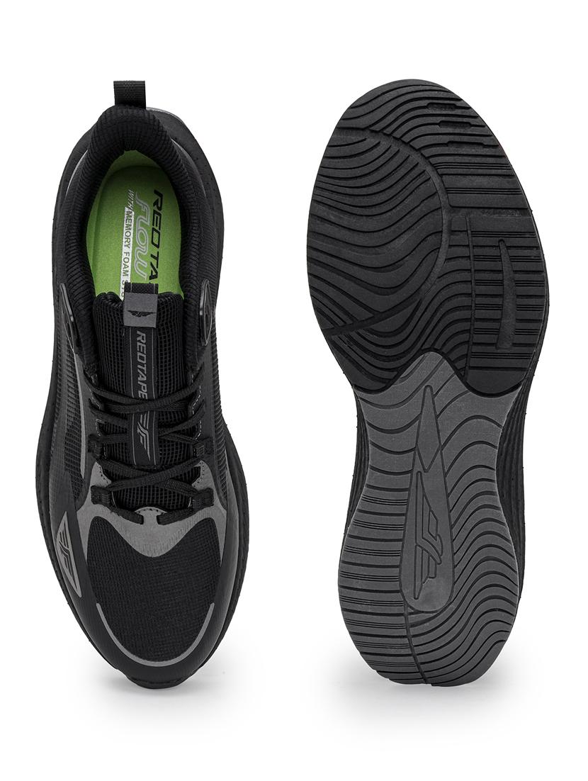 men black lace up sport shoe - 21913832 - Standard Image - 5