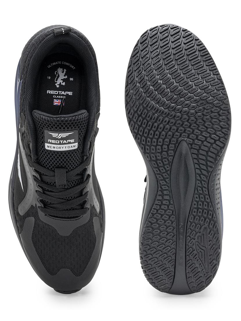 men black lace up sport shoe - 21913842 - Standard Image - 5