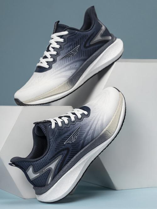 men navy blue lace up sport shoe - 21913890 - Standard Image - 0