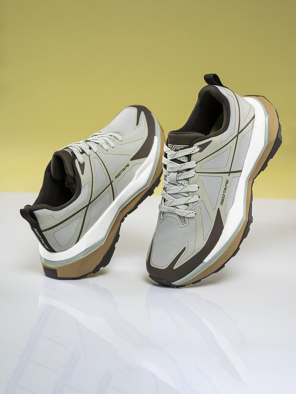 men grey lace up sport shoe - 21913977 - Zoom Image - 0