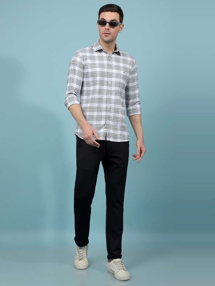 Men Checkered Long Sleeve Regular Fit Casual Shirt - 21914353 -  Standard Image - 5