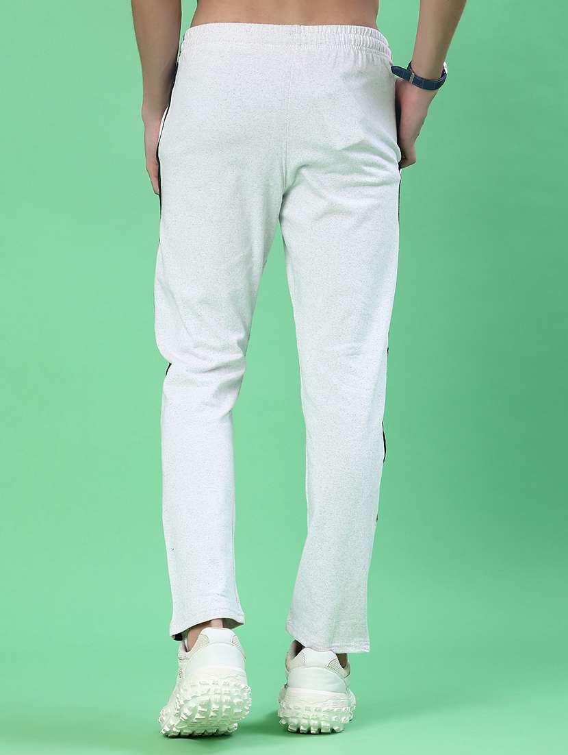 men side taped mid rise full length track pant - 21914999 -  Standard Image - 3