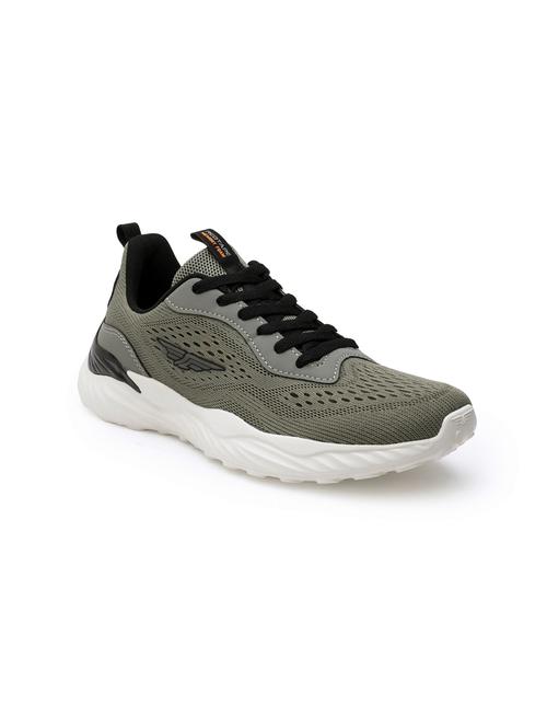 men olive lace up sport shoe - 21915056 - Standard Image - 0
