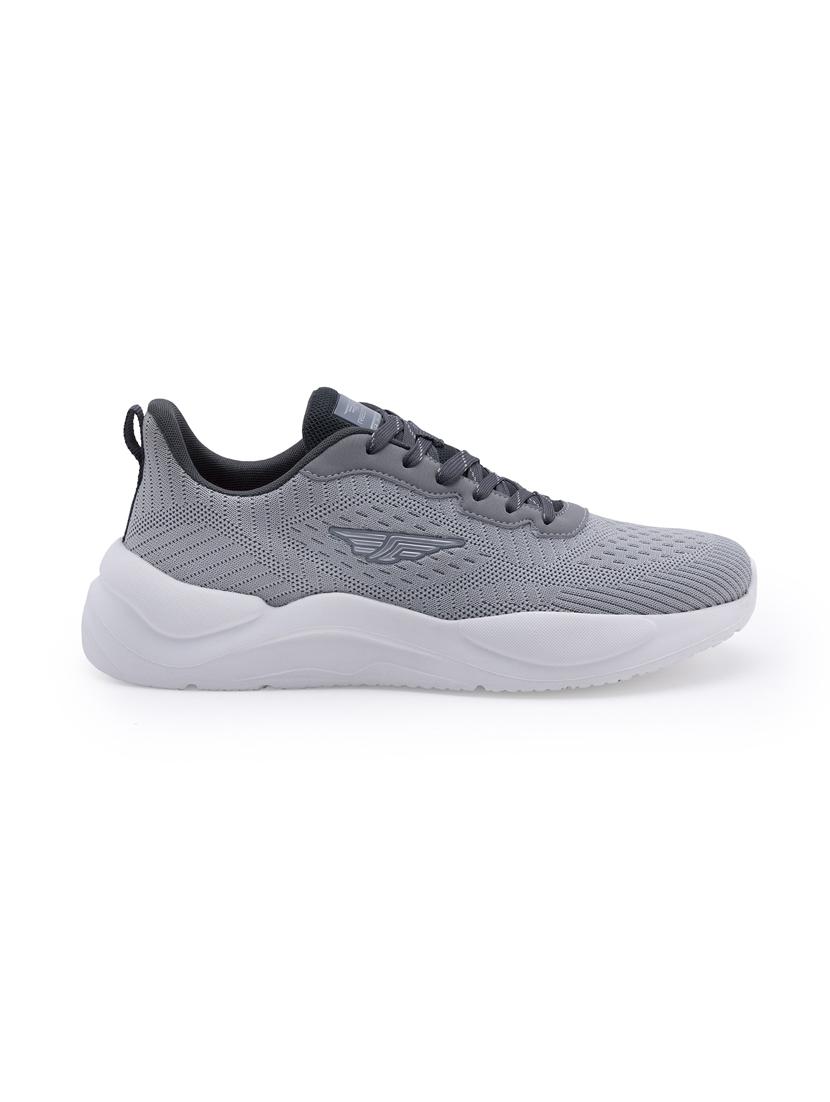 men grey lace up sport shoe - 21915076 - Standard Image - 3