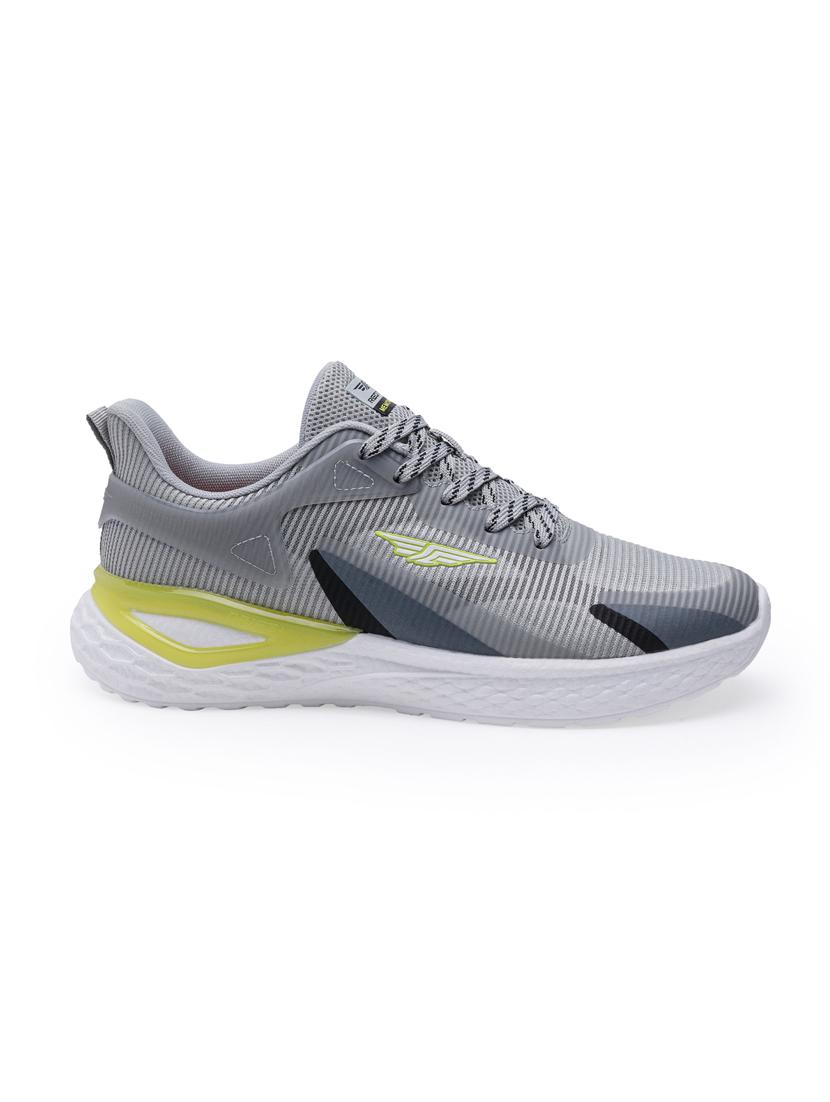 men grey lace up sport shoe - 21915084 - Standard Image - 3