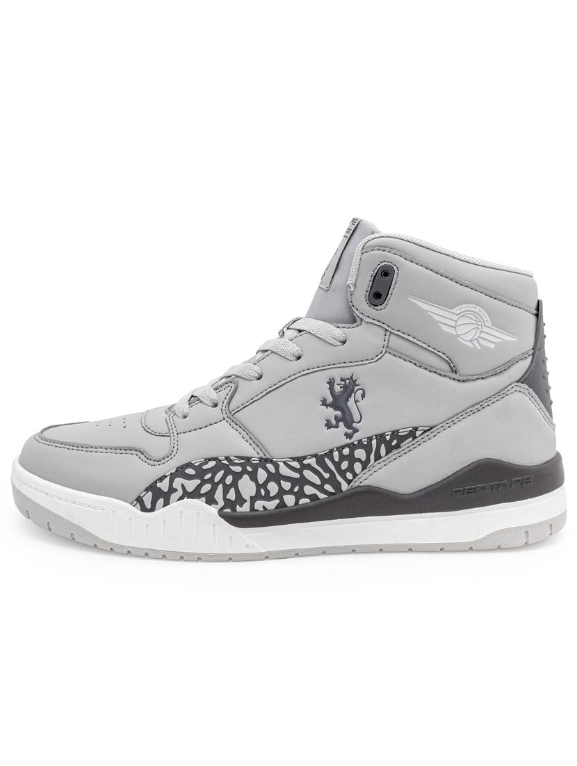 men grey lace up sneaker - 21915514 - Standard Image - 3