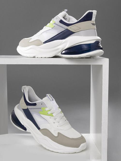 men color block lace up sneaker - 21915562 - Standard Image - 0