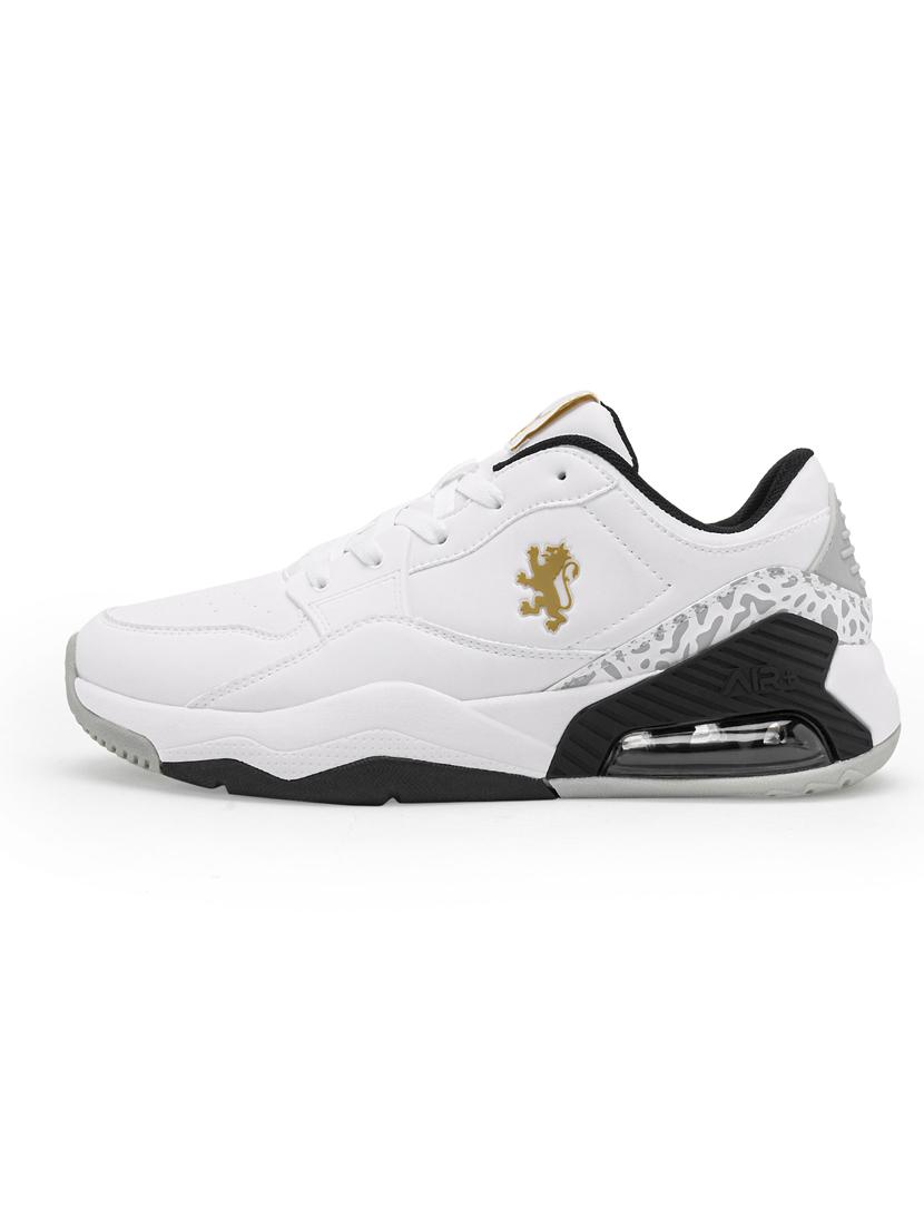 men white lace up sneaker - 21915570 - Standard Image - 3