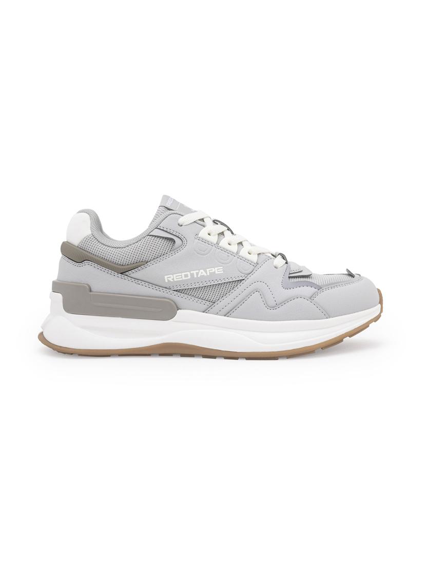 men grey lace up sneaker - 21915811 - Standard Image - 3
