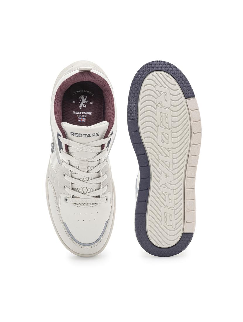 men white lace up sneaker - 21915814 - Standard Image - 5