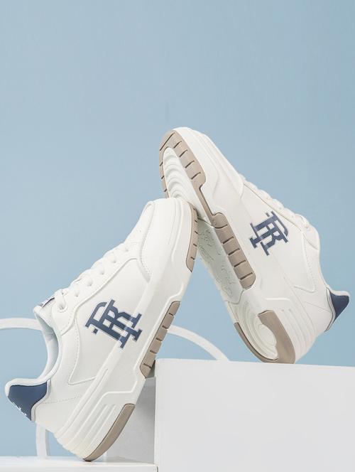 men white lace up sneaker - 21915919 - Standard Image - 0