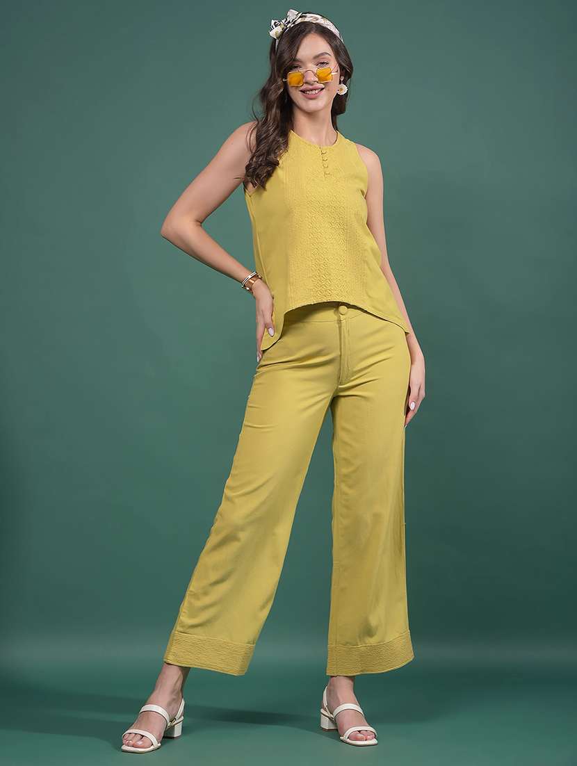 women embroidered sleeveless high low top - 21916088 -  Standard Image - 5