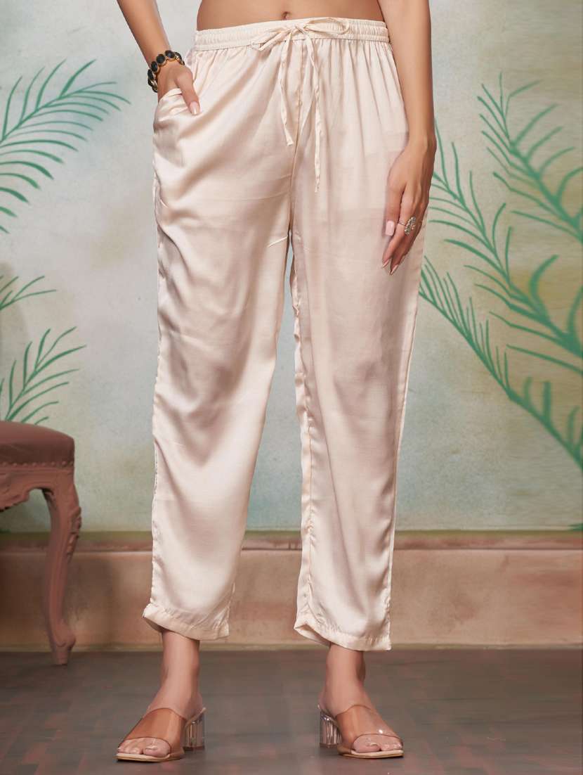 women three quarter sleeve kurta pant set - 21916160 -  Standard Image - 5