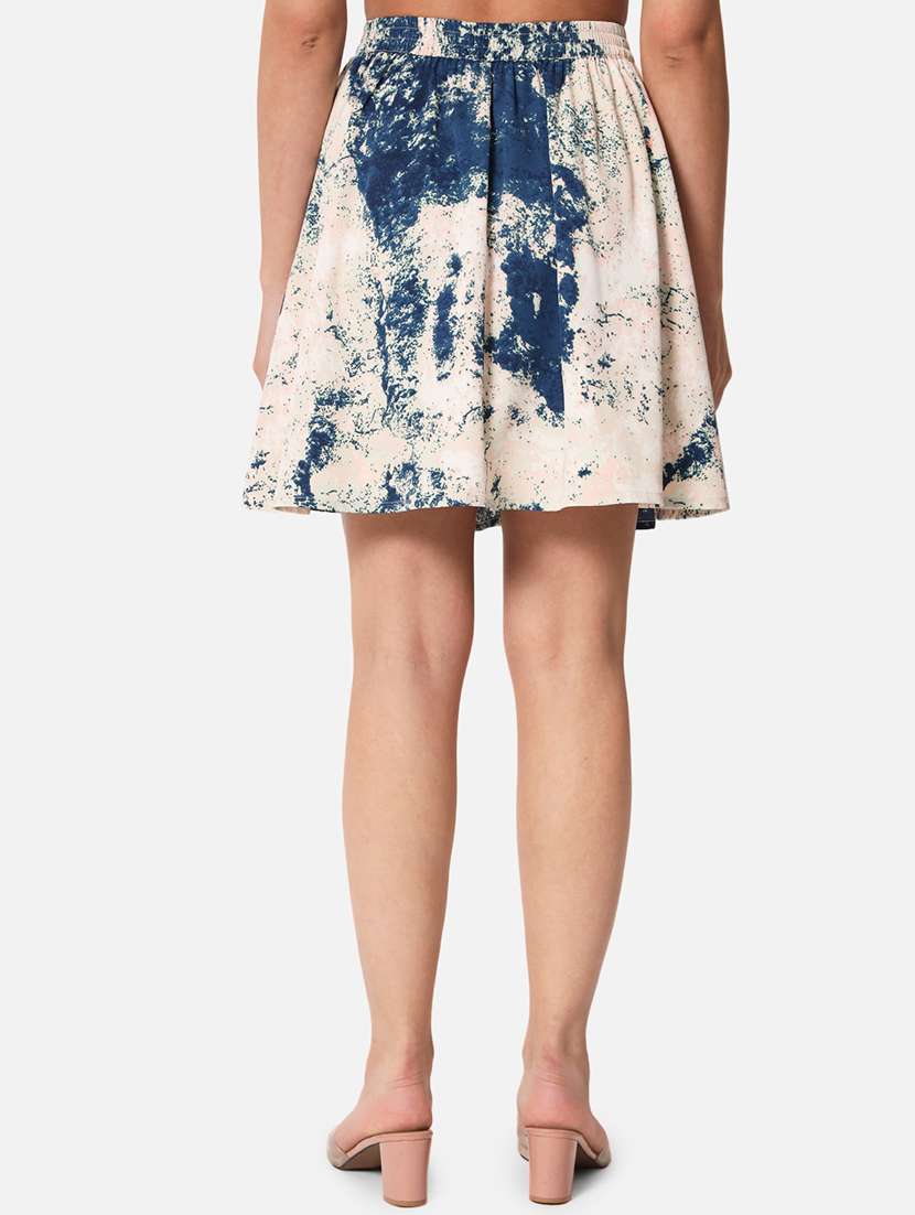 women tie and dye flared skirt - 21916453 -  Standard Image - 3