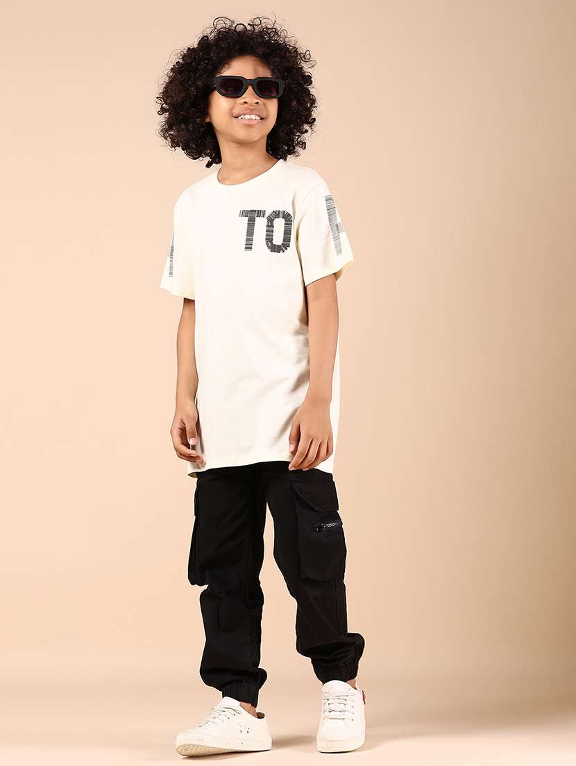 boys printed short sleeves t-shirt - 21916477 -  Standard Image - 5