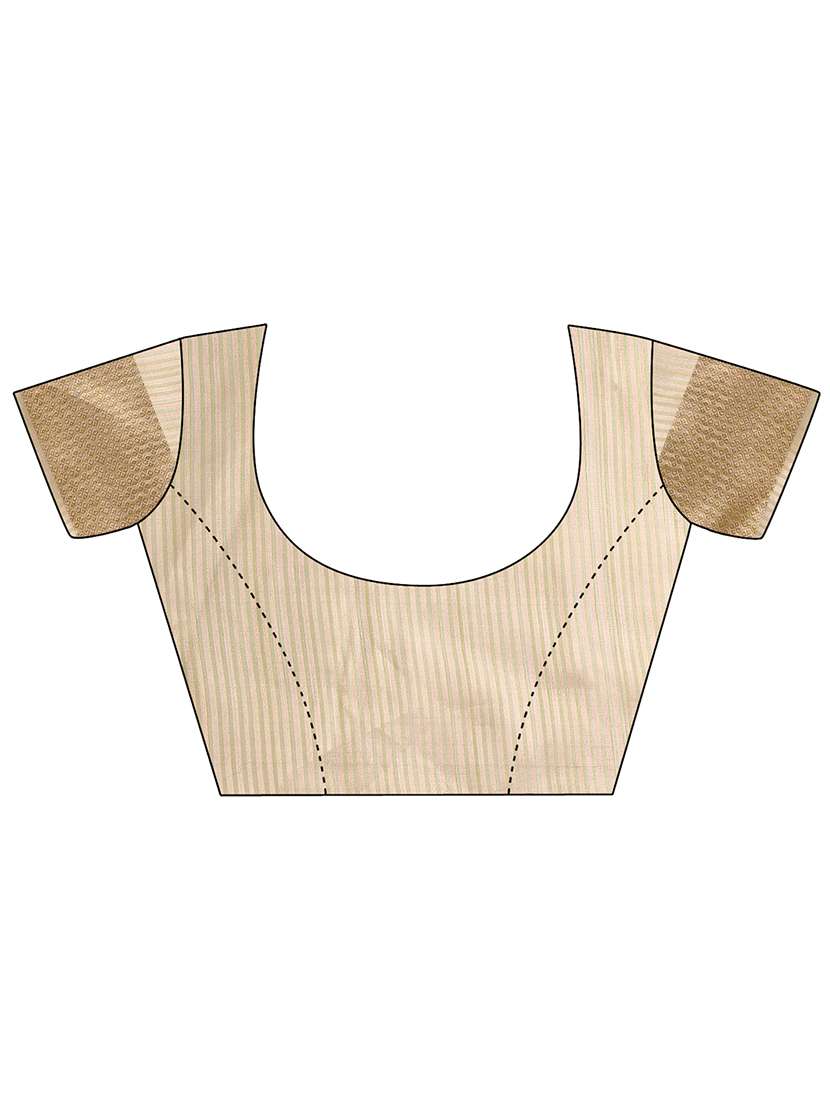 women solid with bordered saree with blouse - 21916595 -  Standard Image - 5