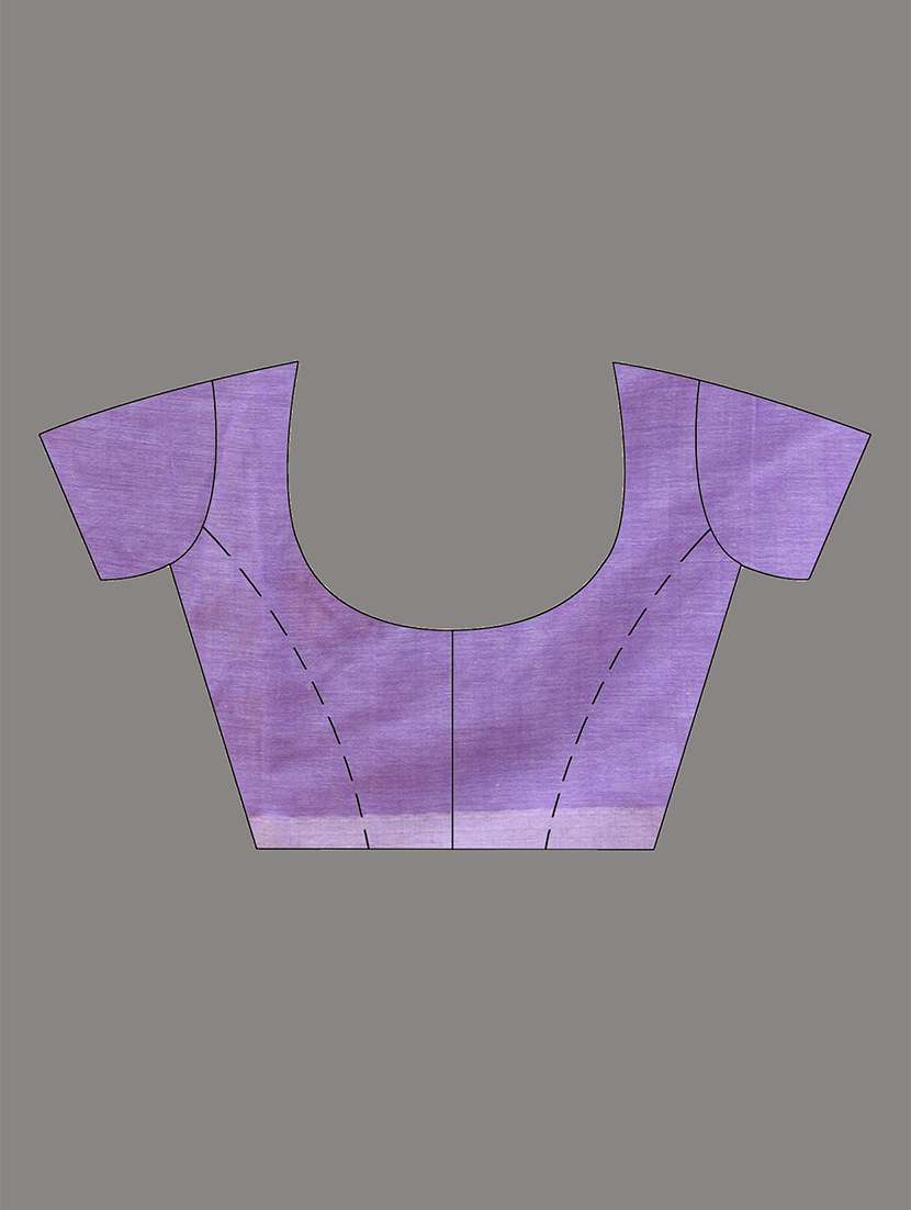 women lavender embroidered saree with blouse - 21916658 -  Standard Image - 5