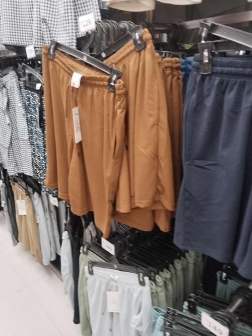 dark brown polyester short - 21916711 - Standard Image - 0