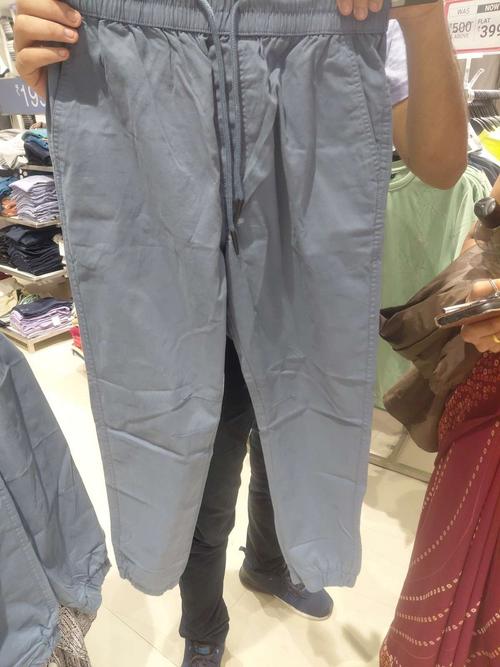 teal twill joggers - 21916766 -  Standard Image - 0