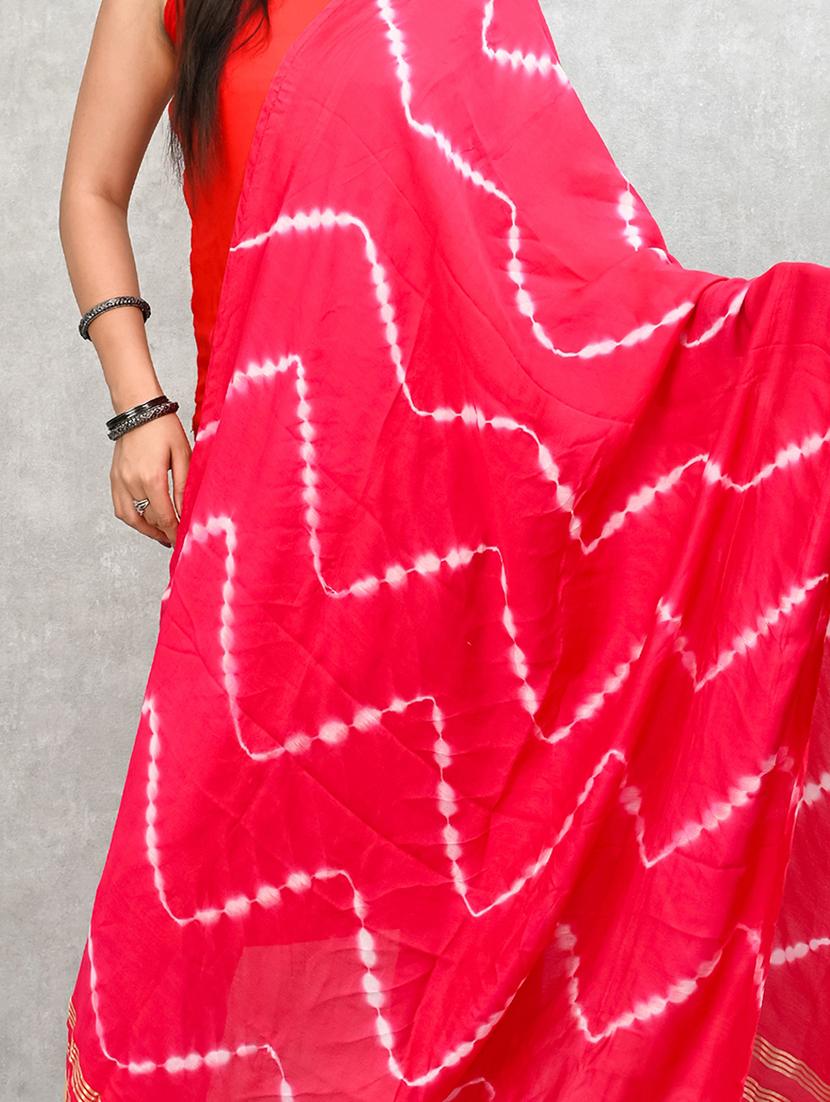 women pink printed dupatta - 21917835 - Standard Image - 5