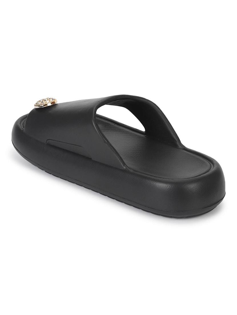 women solid one toe flip flop - 21917856 - Standard Image - 3