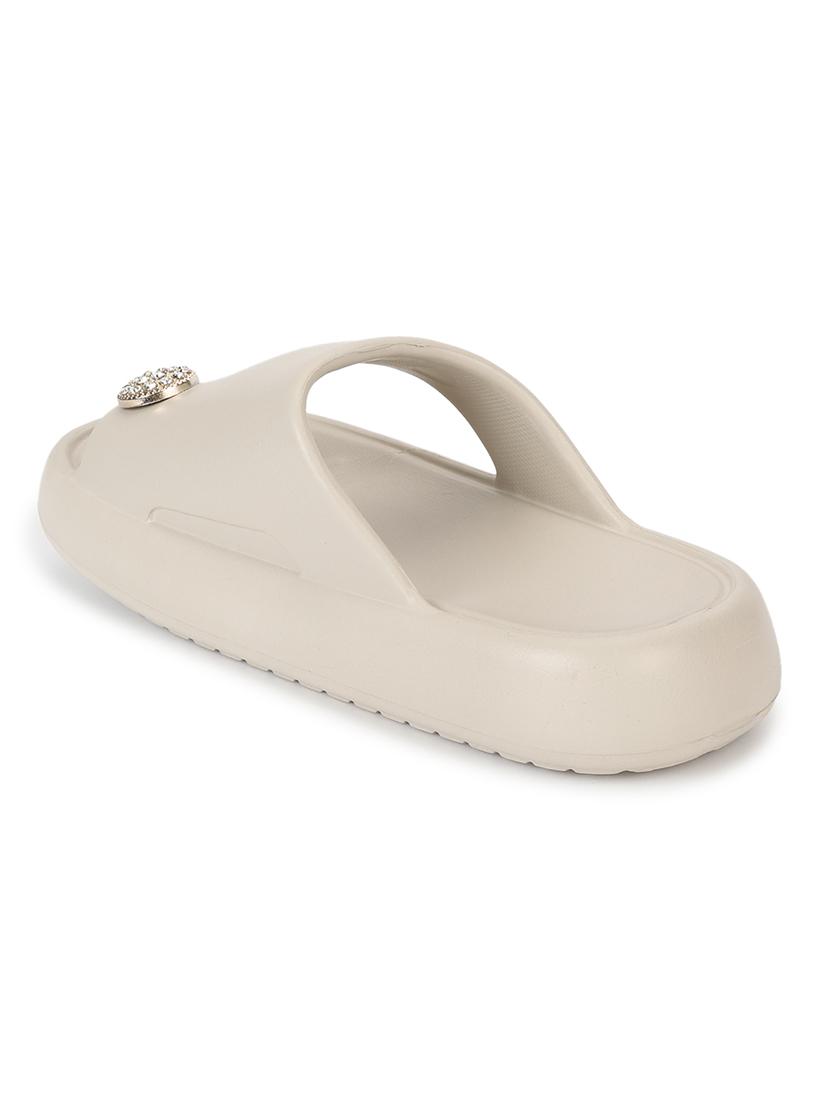 women solid one toe flip flop - 21917857 - Standard Image - 3