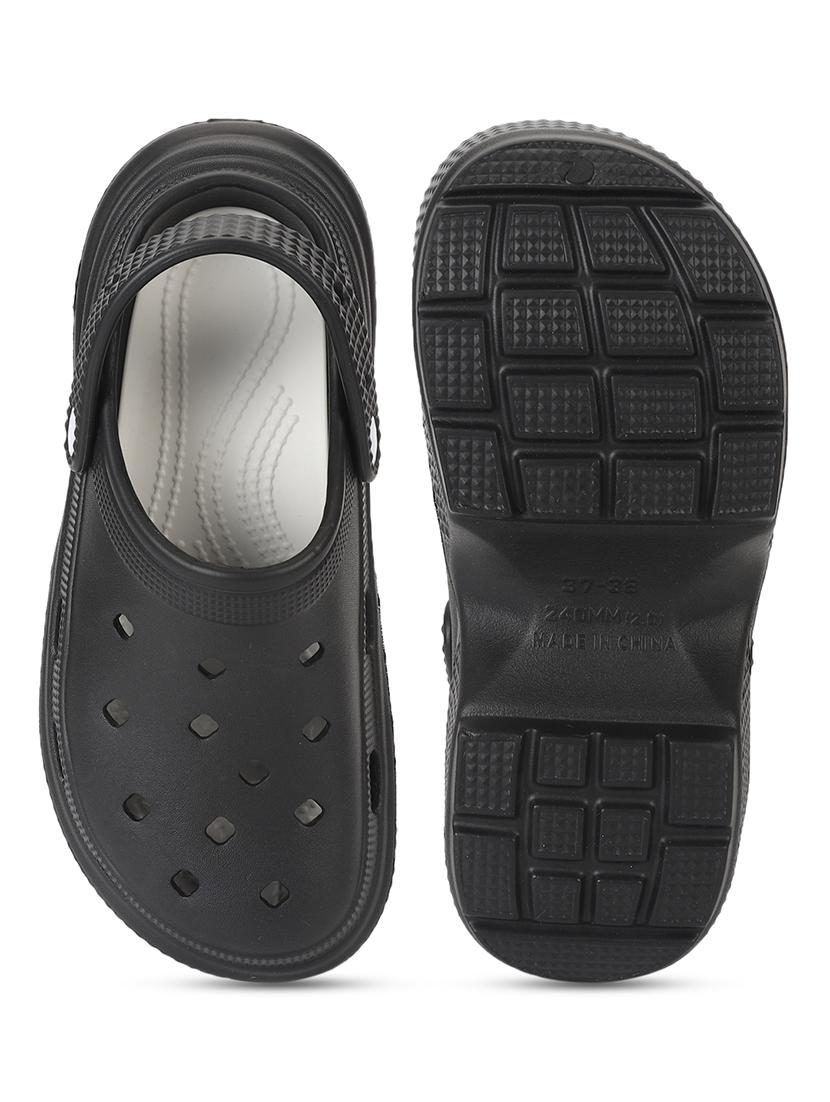 women solid slip on clogs - 21917864 - Standard Image - 5