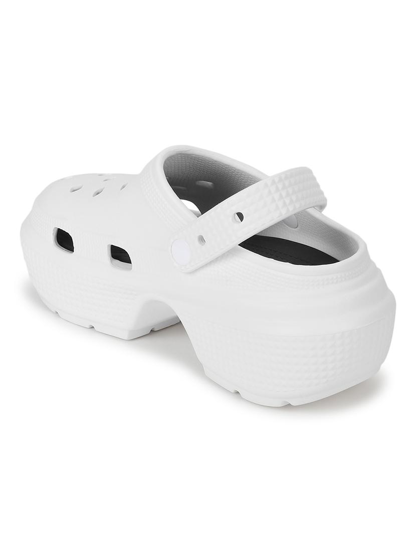 women solid slip on clogs - 21917866 -  Standard Image - 3