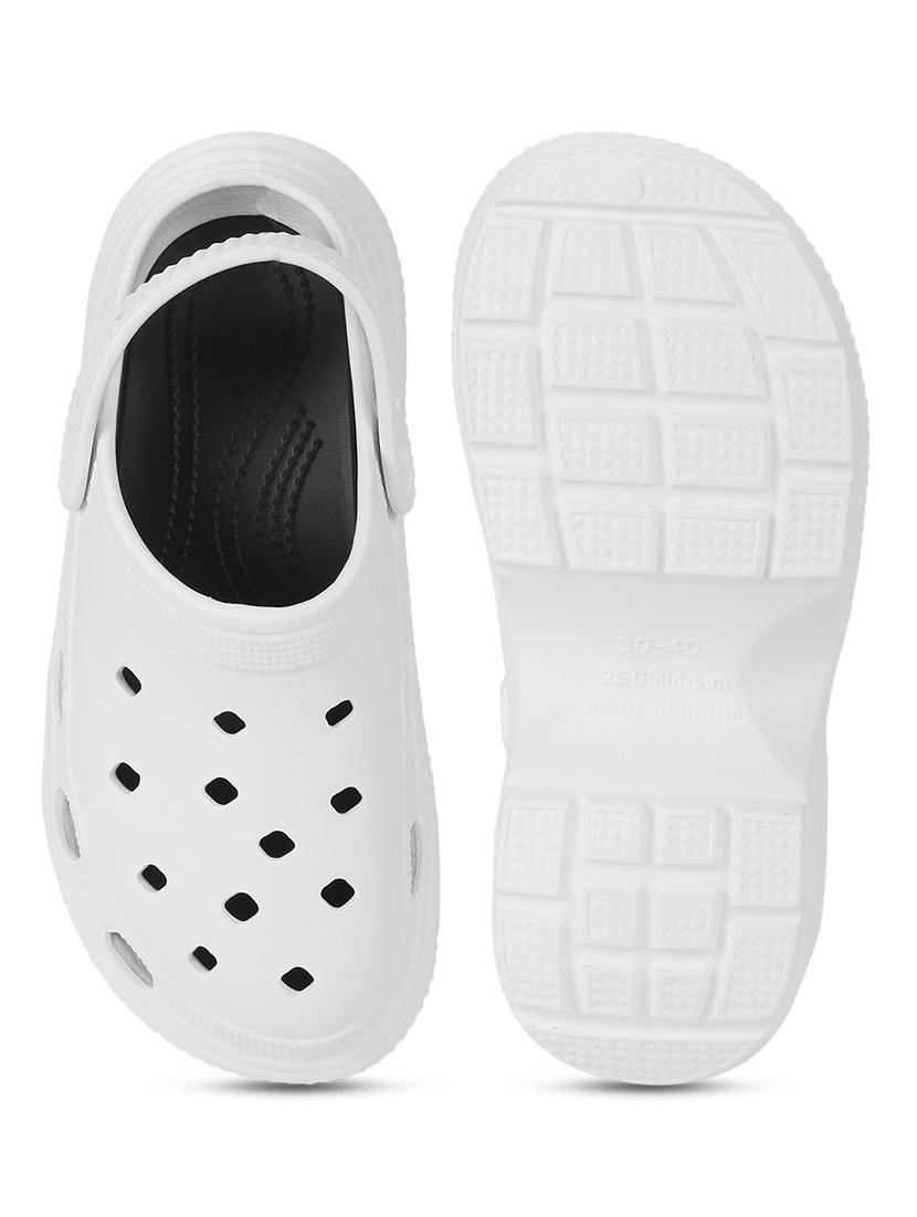 women solid slip on clogs - 21917866 - Standard Image - 5