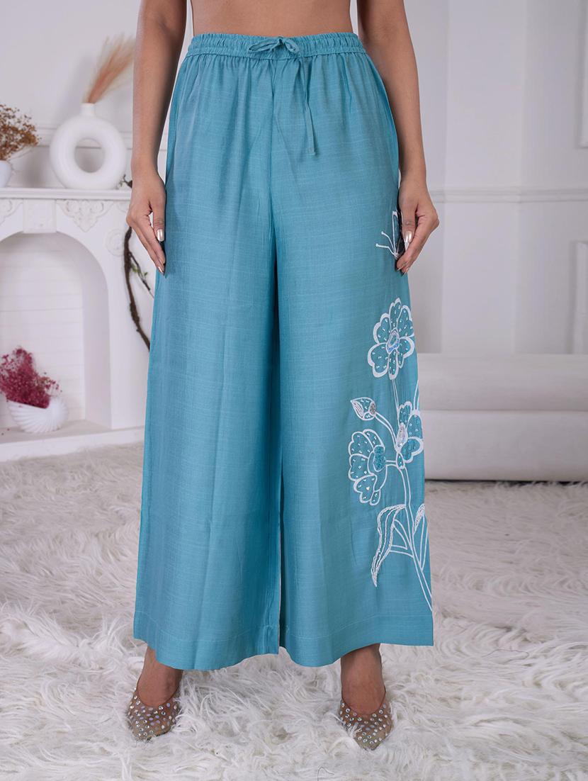 women three quarter sleeve ethnic co-ord set - 21918354 - Standard Image - 3