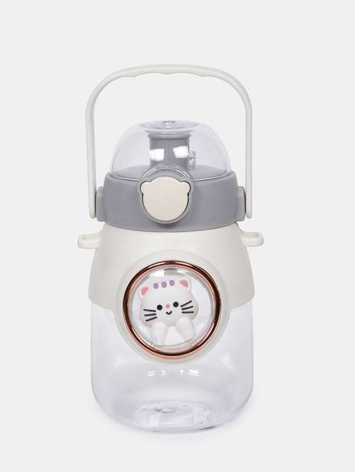 printed white plastic sippers bottle - 21918462 -  Standard Image - 0