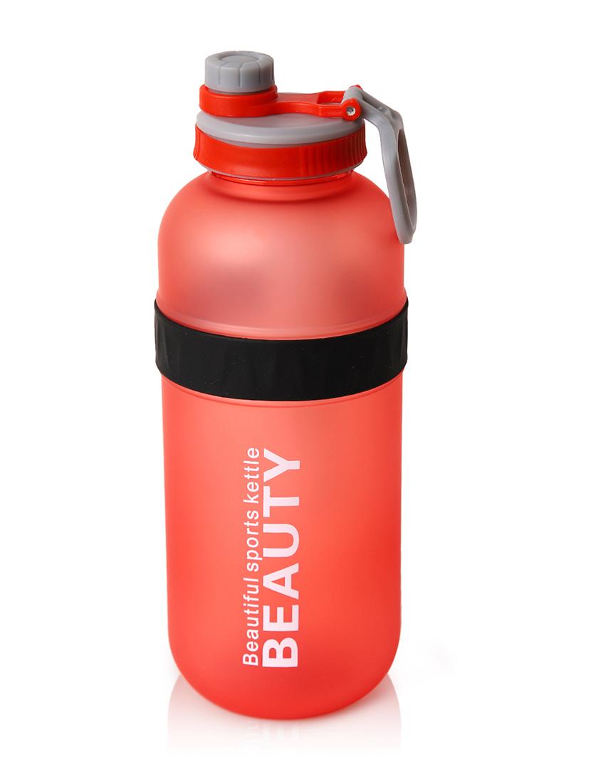 v-mart red printed plastic water bottle - 21918476 - Zoom Image - 0