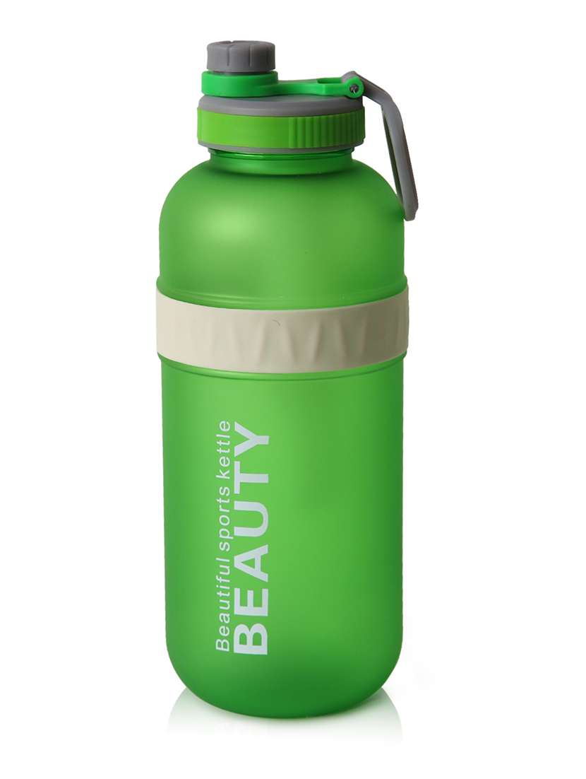 v-mart plastic printed green water bottle 1500ml