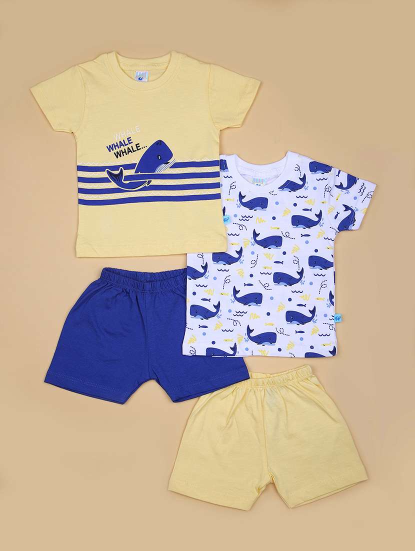 boys ack of 2 printed co-ord set