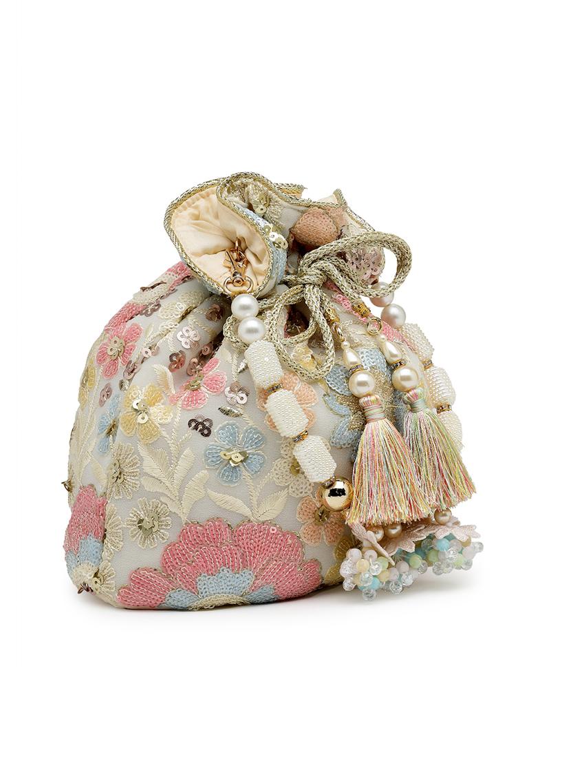 women embellished potli bag - 21918638 - Standard Image - 3