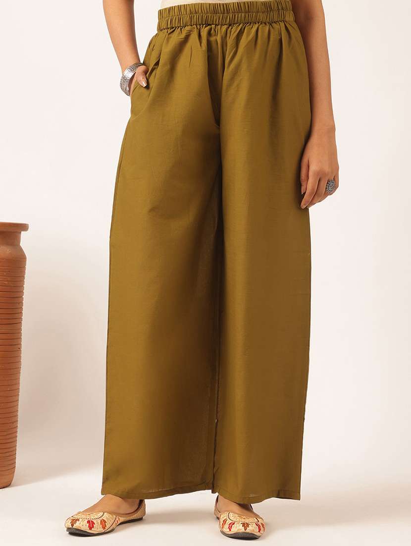 women printed kurta and palazzo with dupatta  - 21918877 -  Standard Image - 5