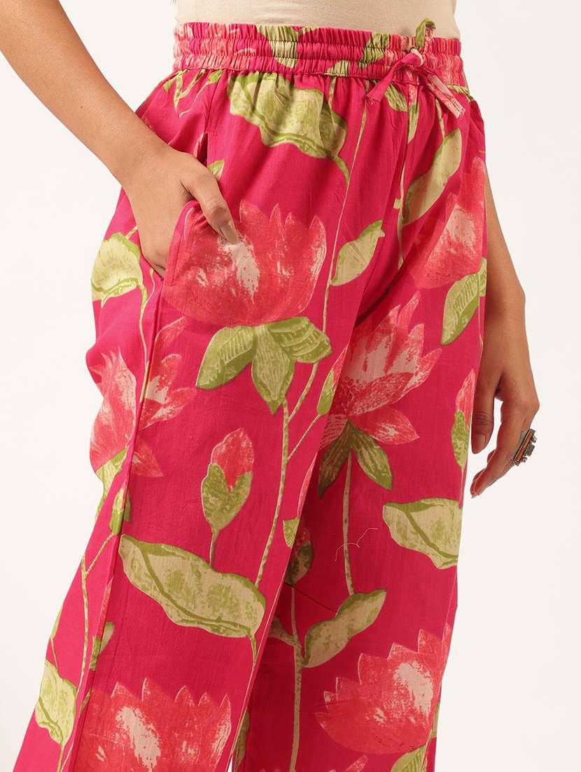 women three quarter sleeve kurta pant set - 21918920 -  Standard Image - 5