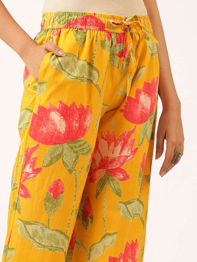 women three quarter sleeve kurta pant set - 21918921 -  Standard Image - 5