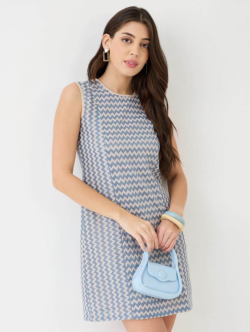 women self designed sleeveless sheath dress - 21918957 - Zoom Image - 0