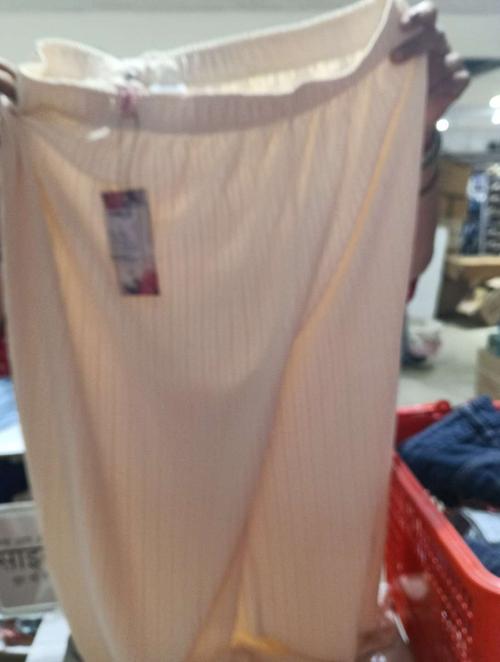 off white poly elastane trousers - 21919018 - Standard Image - 0