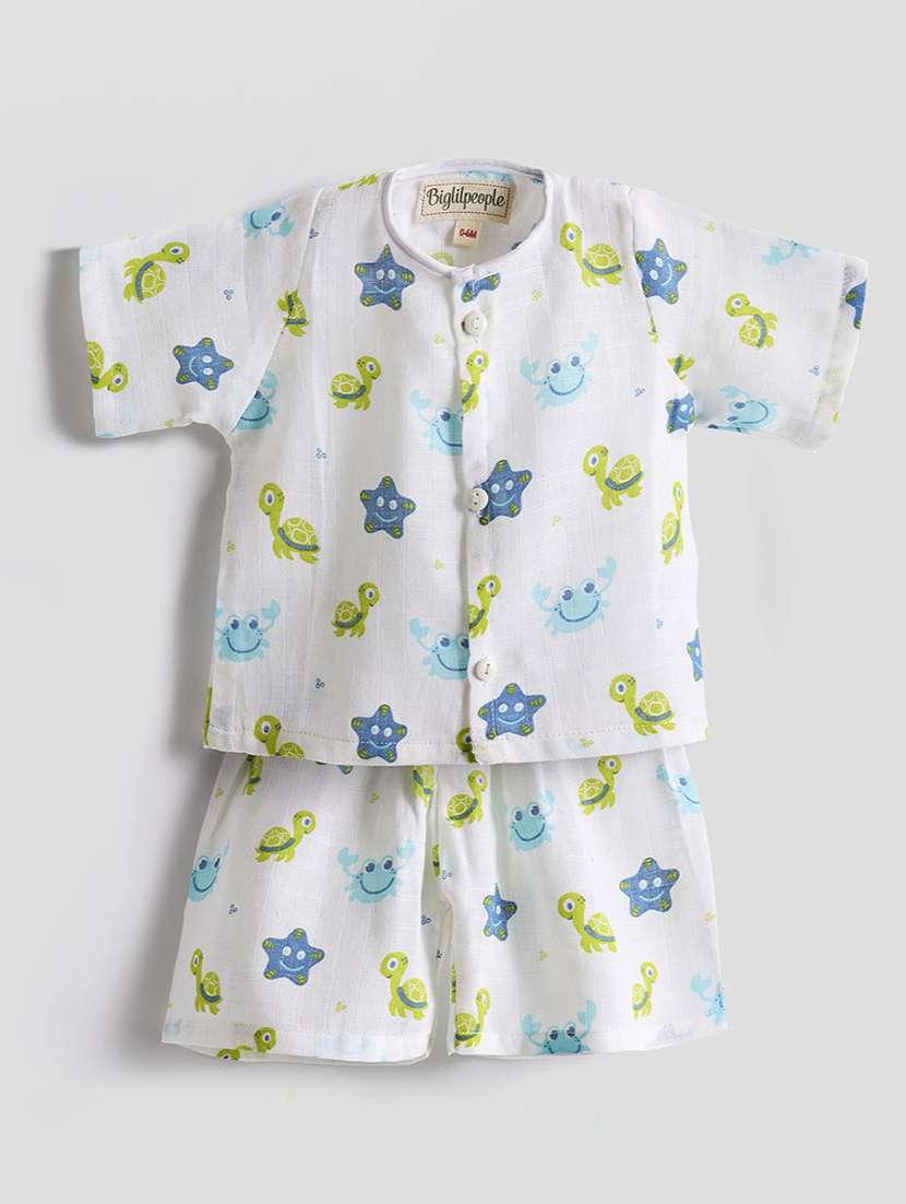 kids printed short sleeves co-ords set - 21919497 -  Zoom Image - 0