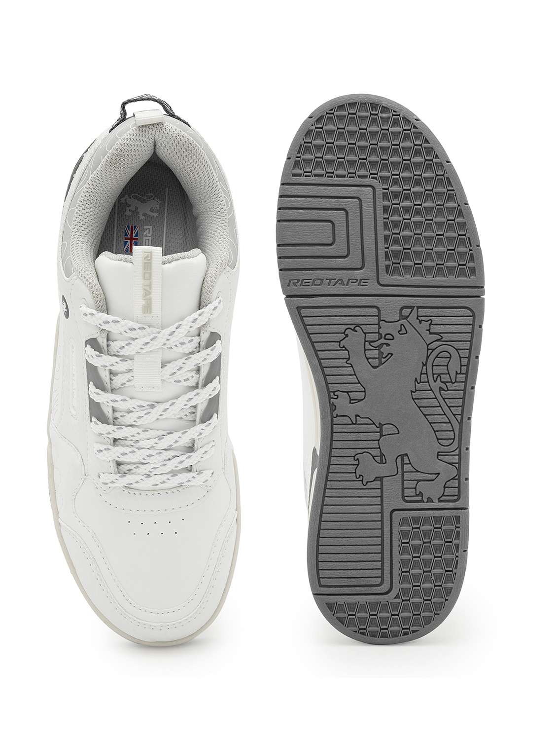 women white lace-up sneaker - 21920017 - Standard Image - 5