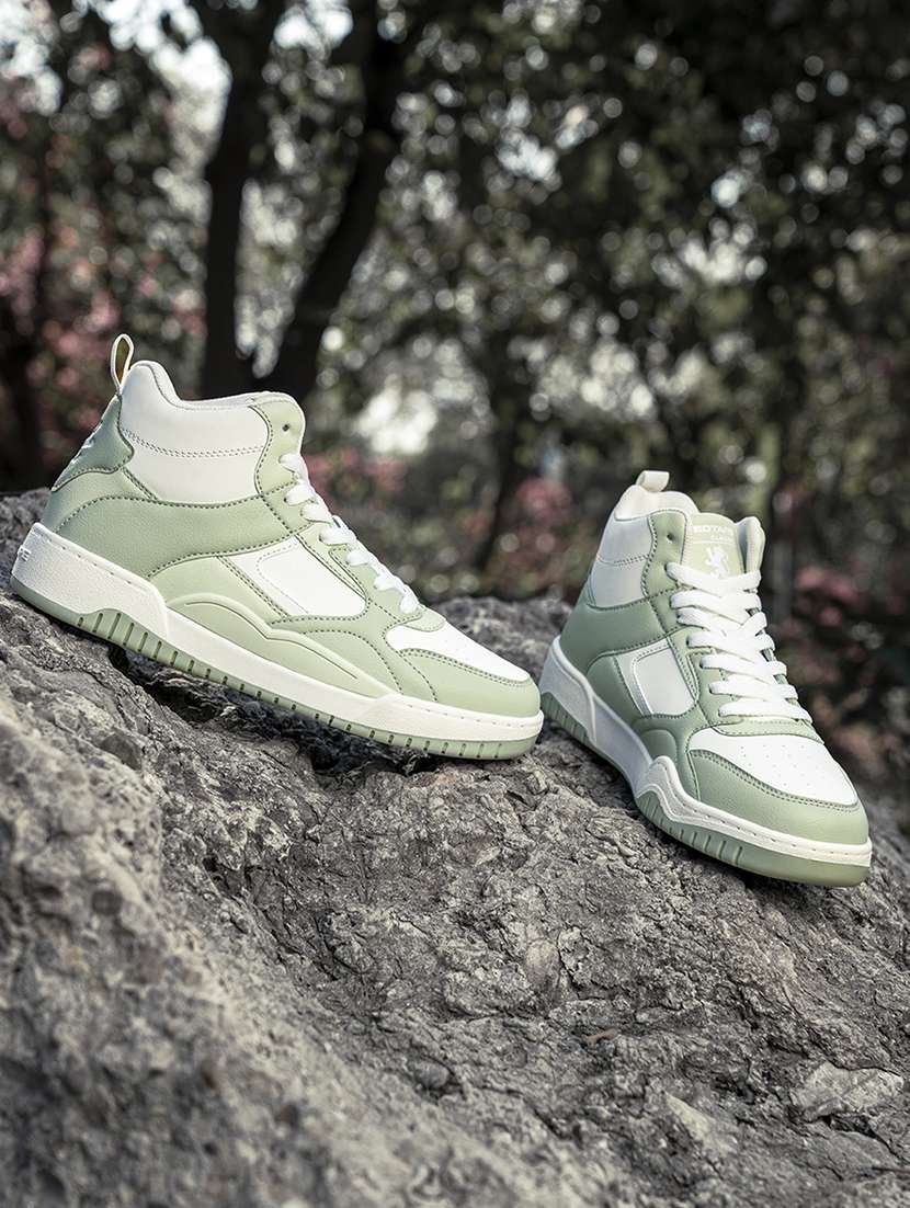 women green lace-up sneaker - 21920047 -  Zoom Image - 0