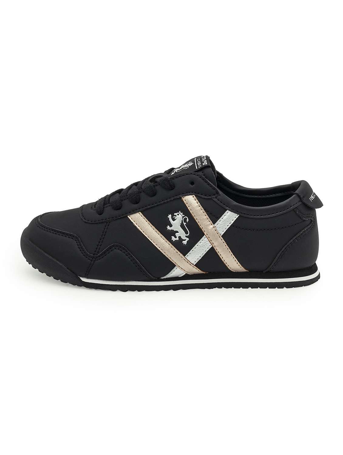 women black lace-up sneaker - 21920057 - Standard Image - 3