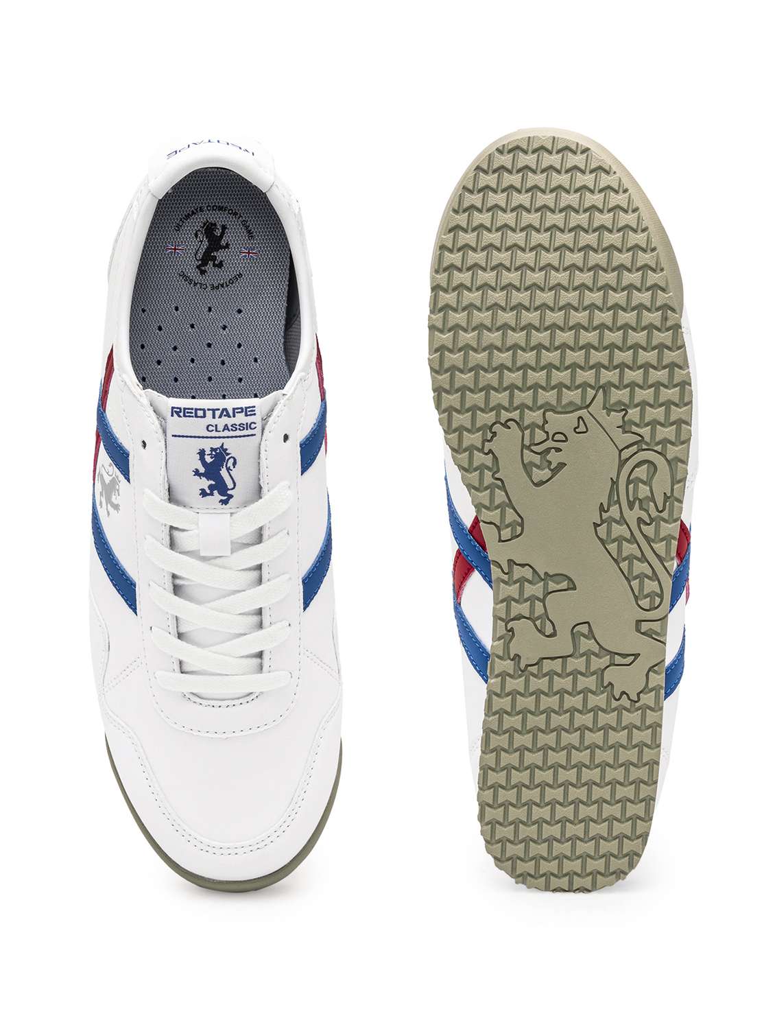 women white lace-up sneaker - 21920059 - Standard Image - 5