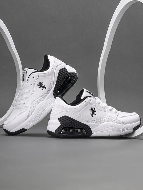 women white lace-up sneaker - 21920064 - Standard Image - 0
